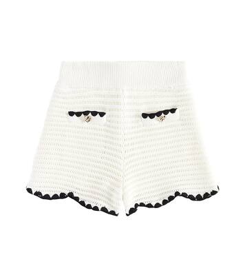 Shorts in crochet di misto cotone | Self-Portrait Kids