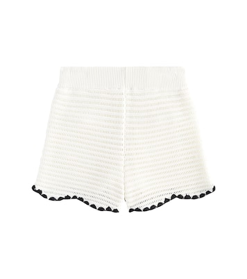 Shorts in crochet di misto cotone | Self-Portrait Kids