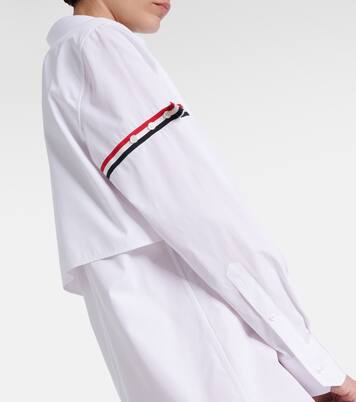 RWB Stripe cotton shirt dress | Thom Browne