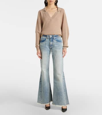 Low-Rise Flared Jeans | Stella McCartney