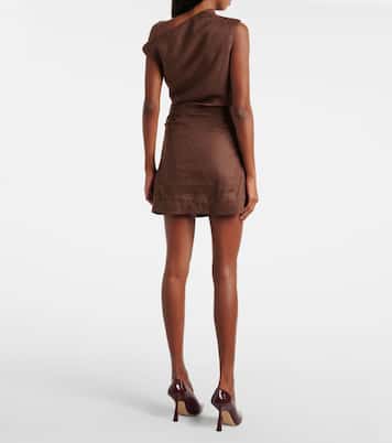 Vestido corto Tamara de lino | SIR