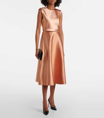 Top aus Satin | Carolina Herrera