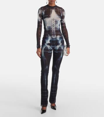 Top Squeletor in mesh | Jean Paul Gaultier