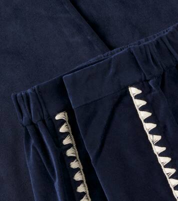 Rocky cotton velvet straight pants | Konges Sløjd
