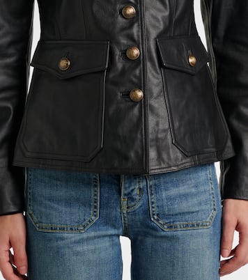 Geraldine leather jacket | Nili Lotan