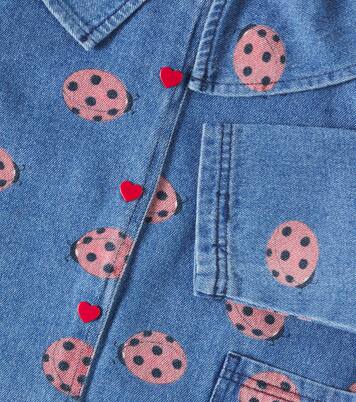 Magot printed denim shirt | Konges Sløjd