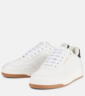 SL/61 leather low-top sneakers | Saint Laurent