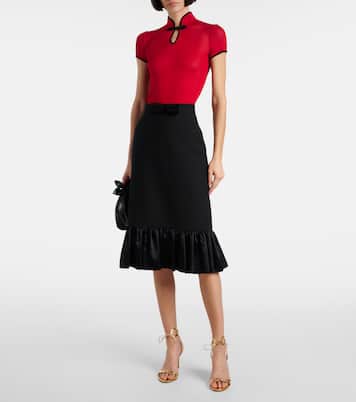 Sandalen Tessa 85 aus Metallic-Leder | Aquazzura