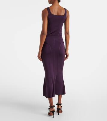 Gonna lunga con peplum | Nina Ricci