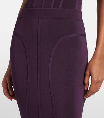 Gonna lunga con peplum | Nina Ricci