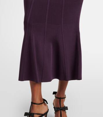 Gonna lunga con peplum | Nina Ricci