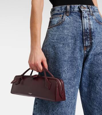 Le Teckel leather clutch | Alaïa