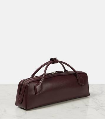 Le Teckel leather clutch | Alaïa