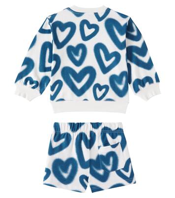 Cotton sweatshirt and sweatpants set | Stella McCartney Kids