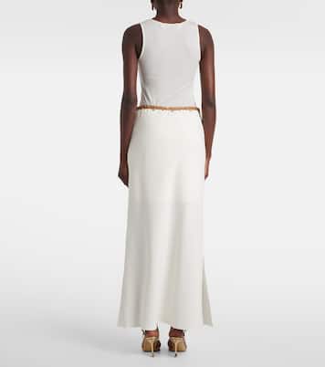 Falda larga de jersey | Xu Zhi