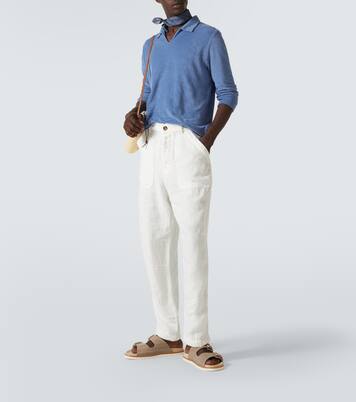 Peter cotton terry polo shirt | Fedeli