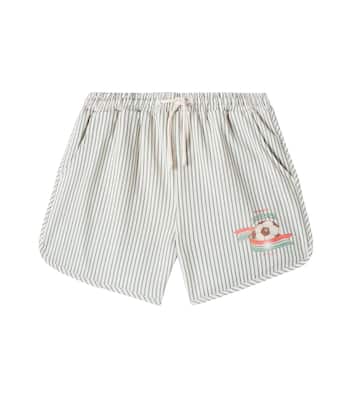Seer Asnou striped seersucker swim trunks | Konges Sløjd