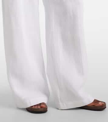Cotton wide-leg pants | Brunello Cucinelli