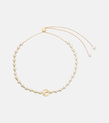 Interlocking G pearl necklace | Gucci