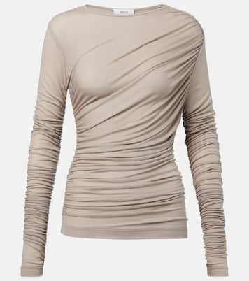 Tania Twist ruched top  | Agolde