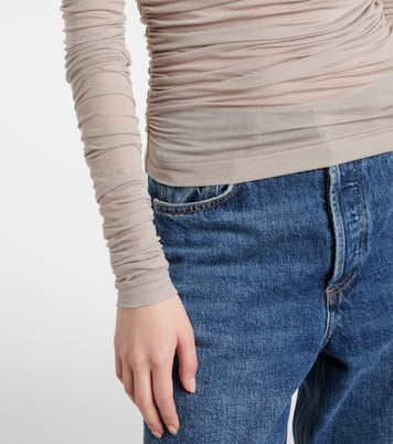 Tania Twist ruched top  | Agolde