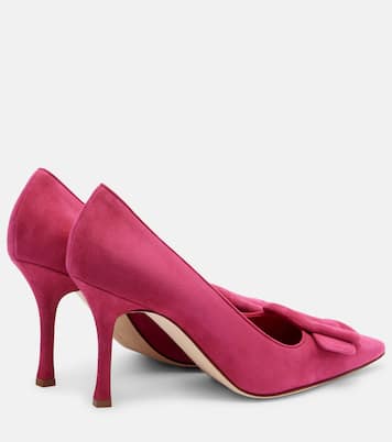 Maysale 90 suede pumps | Manolo Blahnik