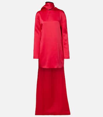 Vestido de cóctel asimétrico de crepé | Tom Ford