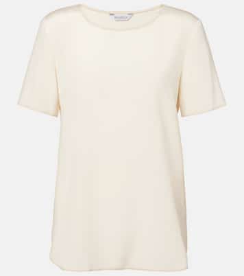 T-Shirt Aris aus einem Seidengemisch | Max Mara