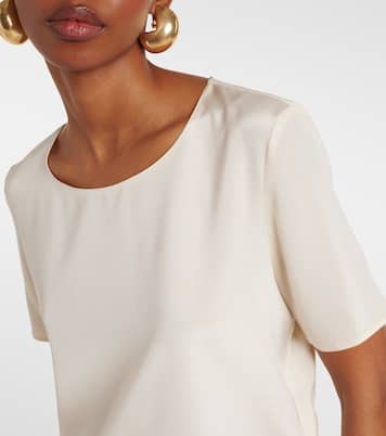 T-Shirt Aris aus einem Seidengemisch | Max Mara
