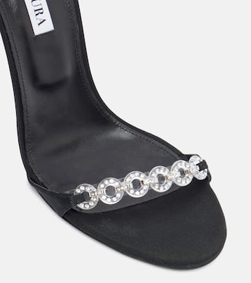 Sandalen Bijoux 105 mit Kristallen | Aquazzura