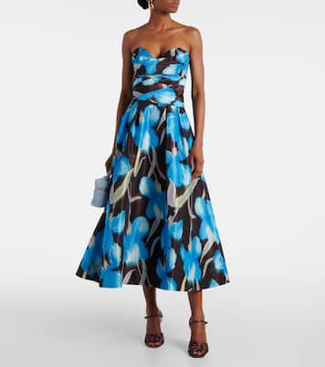 Bedrucktes Midikleid Ingrid | Rebecca Vallance