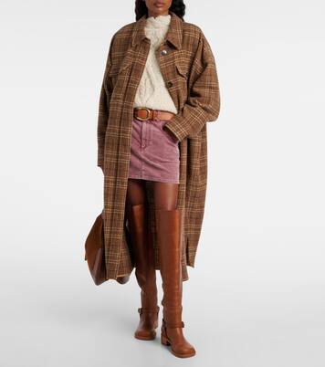 Leather over-the-knee boots | Farm Rio