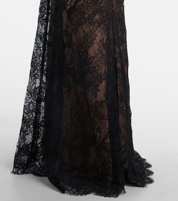 Robe longue en dentelle | Elie Saab