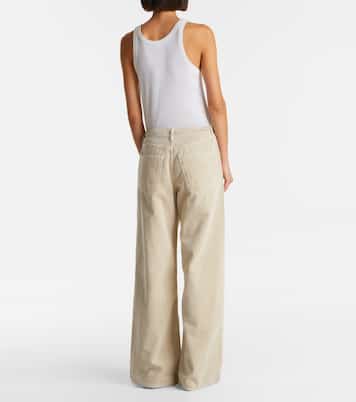 Weite Hose Keira aus Baumwoll-Cord | Agolde