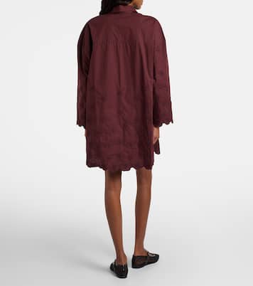 Embroidered cotton shirt | Juliet Dunn