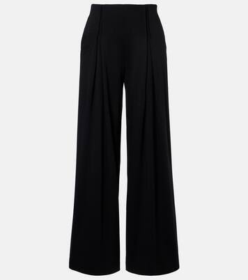 Pantalon ample Cocco en laine vierge | Max Mara