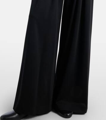 Pantalon ample Cocco en laine vierge | Max Mara