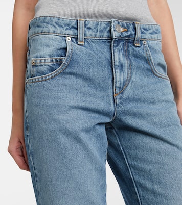 Dromie mid-rise straight jeans | Isabel Marant