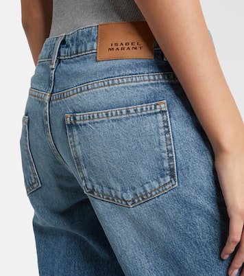 Dromie mid-rise straight jeans | Isabel Marant