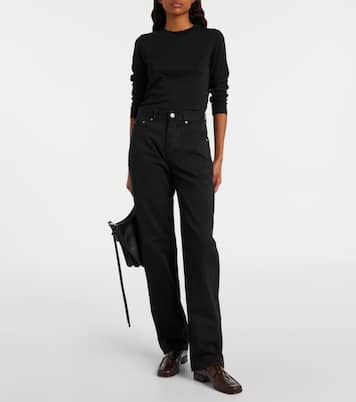 Longsleeve aus Baumwoll-Jersey | Phoebe Philo