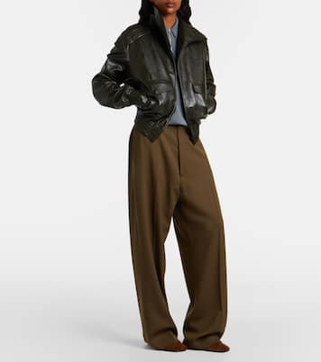 Leather jacket | Phoebe Philo