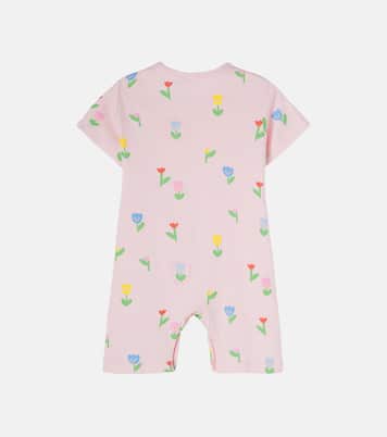 Bébé – Ensemble grenouillère et bavoir en coton | Stella McCartney Kids