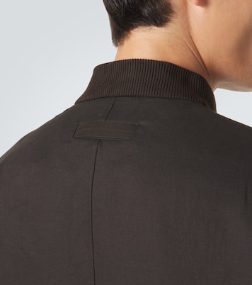 리넨 보머 재킷 | Zegna