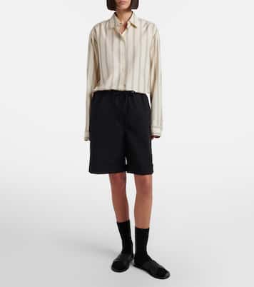 Camisa Sisilia de seda a rayas | The Row