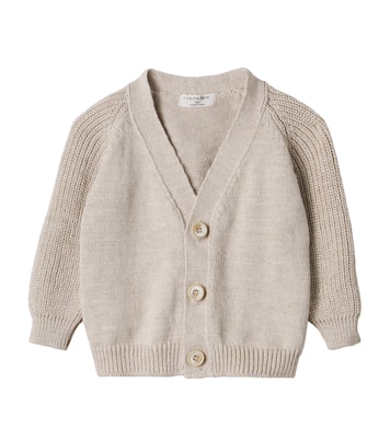 Baby Portol cotton and linen cardigan | 1 + in the Family