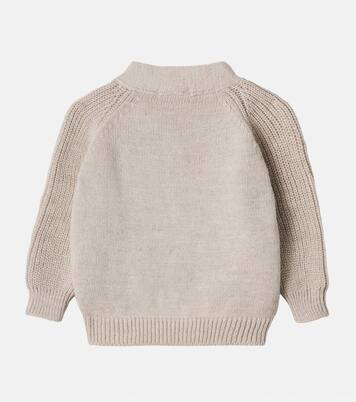 Baby Portol cotton and linen cardigan | 1 + in the Family