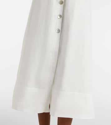 Georges linen midi dress | Veronica Beard