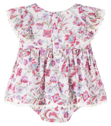 Baby Lena floral cotton bodysuit | Louise Misha