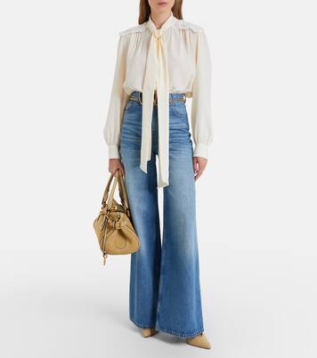 Paddington suede shoulder bag | Chloé