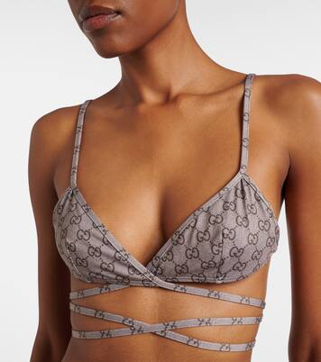 Bikini de jersey con GG | Gucci